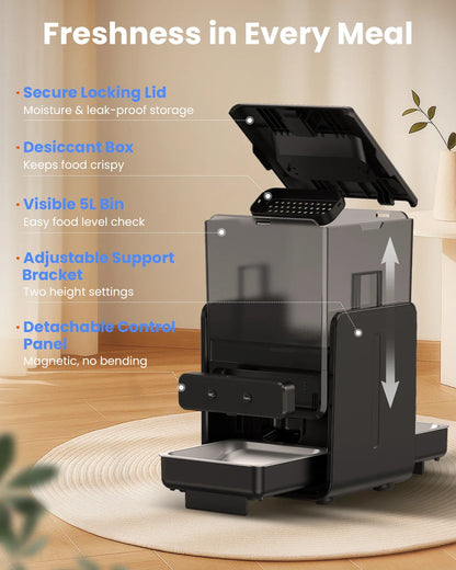Smart Cat Feeder with Voice Control