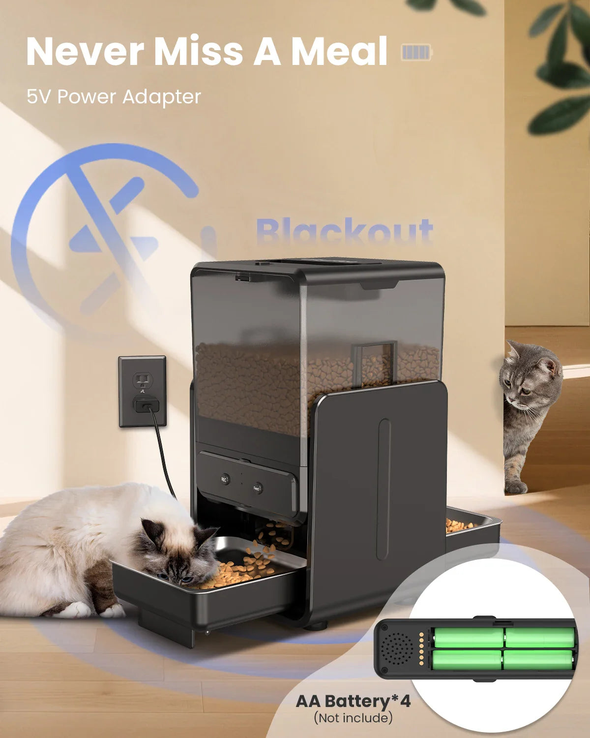 Smart Cat Feeder with Voice Control
