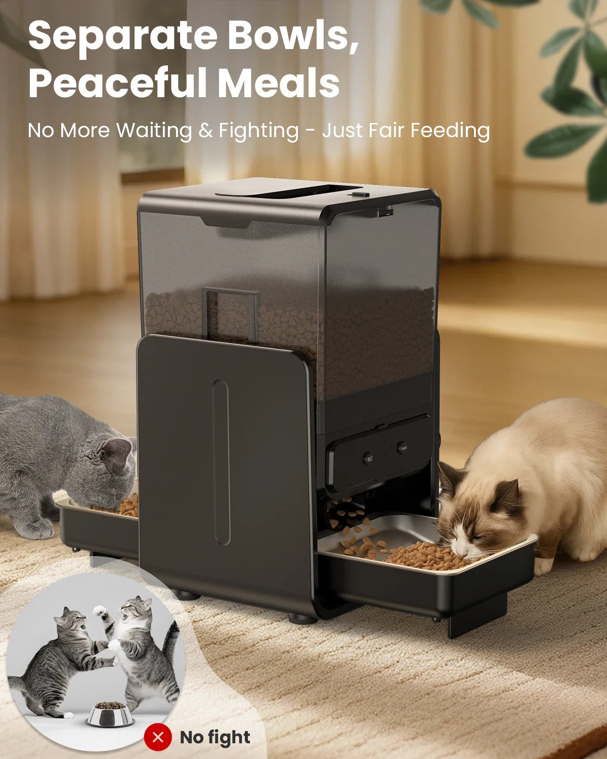 Smart Cat Feeder with Voice Control