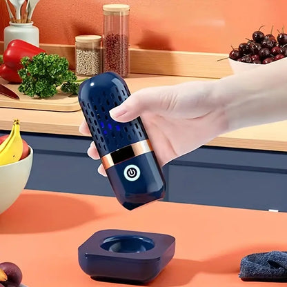 Cordless Capsule Vegetable and Fruit Cleaner Machine