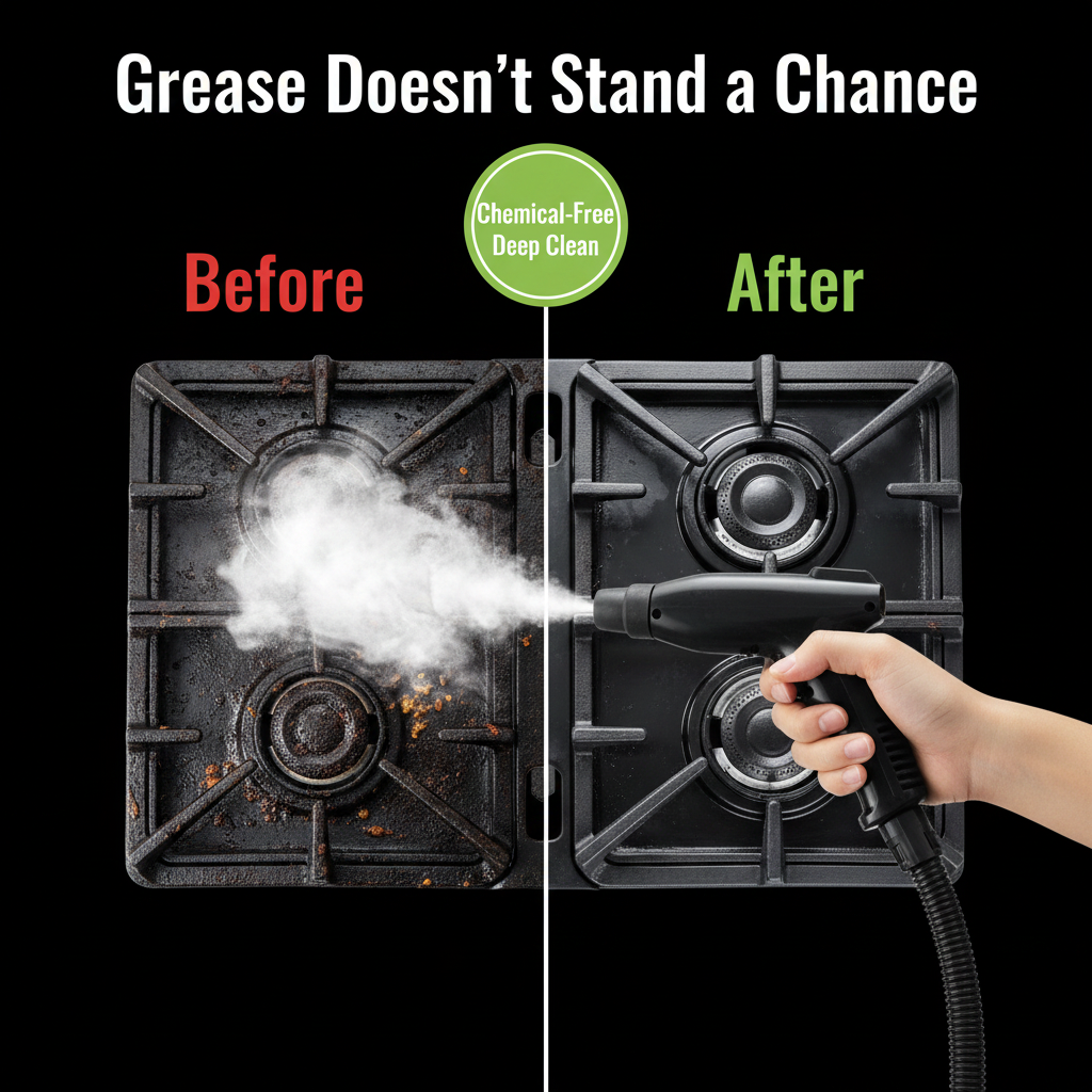 Powerful Handheld Steam Cleaner