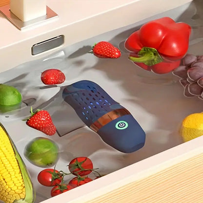 Cordless Capsule Vegetable and Fruit Cleaner Machine