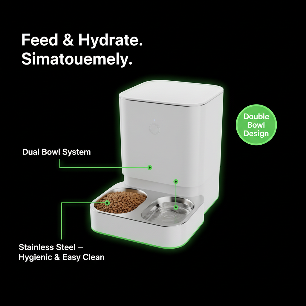 Smart Cat Feeder with Camera