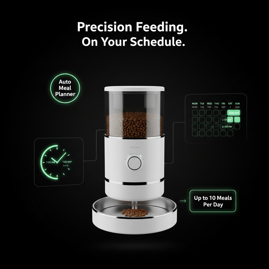 Smart Cat Feeder with Camera